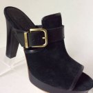NEW Authentic UGG Karlee Black Suede Mules (Size 6.5 M)
