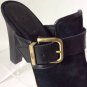 NEW Authentic UGG Karlee Black Suede Mules (Size 6.5 M)