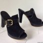 NEW Authentic UGG Karlee Black Suede Mules (Size 6.5 M)