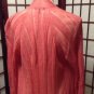 NEW Authentic EILEEN FISHER Open Ribbed Linen Cardigan in Dark Coral (Size XS)