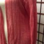 NEW Authentic EILEEN FISHER Open Ribbed Linen Cardigan in Dark Coral (Size XS)