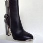 NEW SOLD-OUT Michael Kors Black JANELL Leather Ankle Boots (Size 35) - MSRP $550