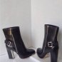NEW SOLD-OUT Michael Kors Black JANELL Leather Ankle Boots (Size 35) - MSRP $550