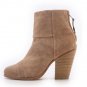NEW RAG AND BONE Beige Camel Canvas Classic Newbury Ankle Boots - MSRP $495.00!