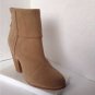 NEW RAG AND BONE Beige Camel Canvas Classic Newbury Ankle Boots - MSRP $495.00!