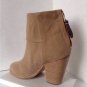 NEW RAG AND BONE Beige Camel Canvas Classic Newbury Ankle Boots - MSRP $495.00!