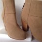 NEW RAG AND BONE Beige Camel Canvas Classic Newbury Ankle Boots - MSRP $495.00!