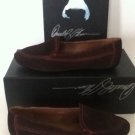NEW Donald J. Pliner Hale Topstitched Loafer Brown Suede (Size 6) - MSRP $130