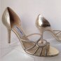 NEW Authentic JIMMY CHOO Straits D'Orsay Gold Sandals (Size 40.5) - MSRP $795.00