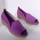 NEW Authentic THE FLEXX Smoother Eggplant Nunbuck Shoes