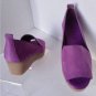 NEW Authentic THE FLEXX Smoother Eggplant Nunbuck Shoes