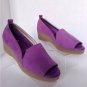 NEW Authentic THE FLEXX Smoother Eggplant Nunbuck Shoes