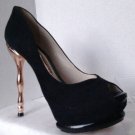 NEW Authentic SOPHIA WEBSTER Flamingo Heel Peep-Toe Platform Pumps (Size 36.5)