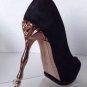 NEW Authentic SOPHIA WEBSTER Flamingo Heel Peep-Toe Platform Pumps (Size 36.5)
