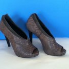 NEW Authentic REBECCA MINKOFF BERNICE PEEP TOE HEELS (Size 6.5, 7& 9)- MSRP 325