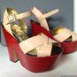 NEW Authentic KESLI DAGGER Brooklyn Darcie Beige Vachetta Sandals (Size 6 M)