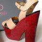 NEW Authentic KESLI DAGGER Brooklyn Darcie Beige Vachetta Sandals (Size 6 M)