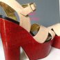 NEW Authentic KESLI DAGGER Brooklyn Darcie Beige Vachetta Sandals (Size 6 M)