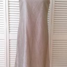 NEW EILEEN FISHER Petite Washed 100% Silk Taffeta Tank Dress - MSRP $398.00!