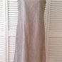 NEW EILEEN FISHER Petite Washed 100% Silk Taffeta Tank Dress - MSRP $398.00!