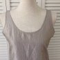 NEW EILEEN FISHER Petite Washed 100% Silk Taffeta Tank Dress - MSRP $398.00!