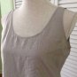 NEW EILEEN FISHER Petite Washed 100% Silk Taffeta Tank Dress - MSRP $398.00!