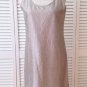 NEW EILEEN FISHER Petite Washed 100% Silk Taffeta Tank Dress - MSRP $398.00!