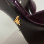 NEW Authentic PRADA Patent Half d'Orsay Low Pumps (Size 41) - MSRP $690.00!
