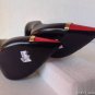 NEW Authentic SAINT LAURENT Paris Cap Toe Pump, Black/Red (Size 39) - MSRP $735