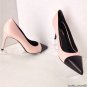 NEW Authentic SAINT LAURENT Paris Cap Toe Pump, Blush/Black (Size 38) - $735.00!