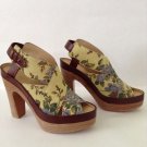NEW Authentic RAG & BONE SLOANE PLATFORM SANDAL (Size 37.5) - MSRP $575.00!