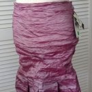 NEW Nicole Miller Lavender Metal Techno Skirt (Size 4)MSRP $300.00!