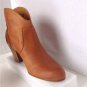 Authentic 10022-SHOE Saks Fifth Avenue Dayna Leather Ankle Boots (Size 38)