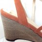 NEW MARCHEZ VOUS Anne Apricot Suede Woman's Sandals