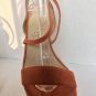 NEW MARCHEZ VOUS Anne Apricot Suede Woman's Sandals