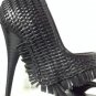 NEW LEON MAX Evan Woven Leather Heels - MSRP $328.00!