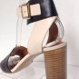 CHLOE Bi-Color Ankle-Cuff Strap Sandals (Size 39) - MSRP $695.00!