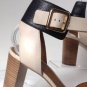 CHLOE Bi-Color Ankle-Cuff Strap Sandals (Size 39) - MSRP $695.00!