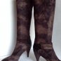 NEW Donald J. Pliner Roula Tall Taupe/Expresso Boots (Size 10 M) - MSRP $375.00!