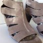 NEW Authentic Donald J. Pliner Thora Taupe Resort Suede Strappy Heel (Size 9.5)