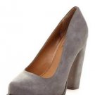 NEW ELLA MOSS Storm Paige Platform Suede Pumps