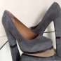 NEW ELLA MOSS Storm Paige Platform Suede Pumps