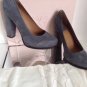 NEW ELLA MOSS Storm Paige Platform Suede Pumps