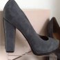 NEW ELLA MOSS Storm Paige Platform Suede Pumps