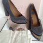 NEW ELLA MOSS Storm Paige Platform Suede Pumps