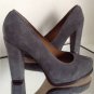 NEW ELLA MOSS Storm Paige Platform Suede Pumps