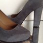 NEW ELLA MOSS Storm Paige Platform Suede Pumps
