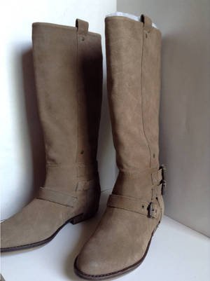 NEW Authentic DV by Dolce Vita Taupe Bend Knee High Boots