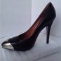 NEW Authentic SIGERSON MORRISON Black Leather  'Monna Lisa' Pumps (Size 6.5 B)
