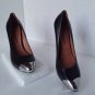 NEW Authentic SIGERSON MORRISON Black Leather 'Monna Lisa' Pumps (Size 6.5 B)